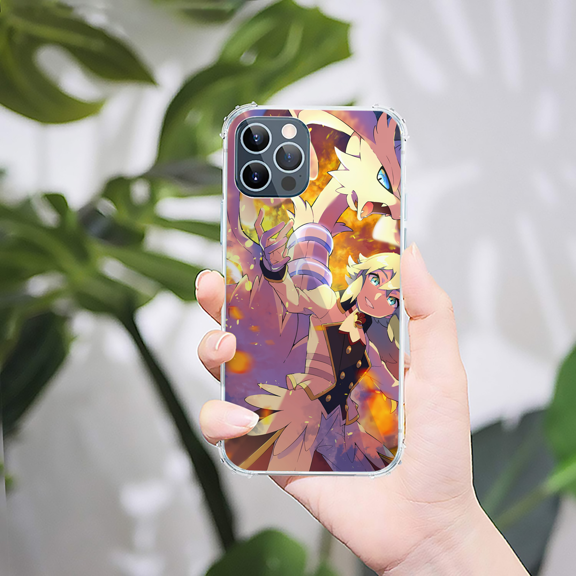 （画像用） ポケットモンスター Pokémon 【iPhone 12シリーズ対応】透明スマホケース（クリアソフトケース）